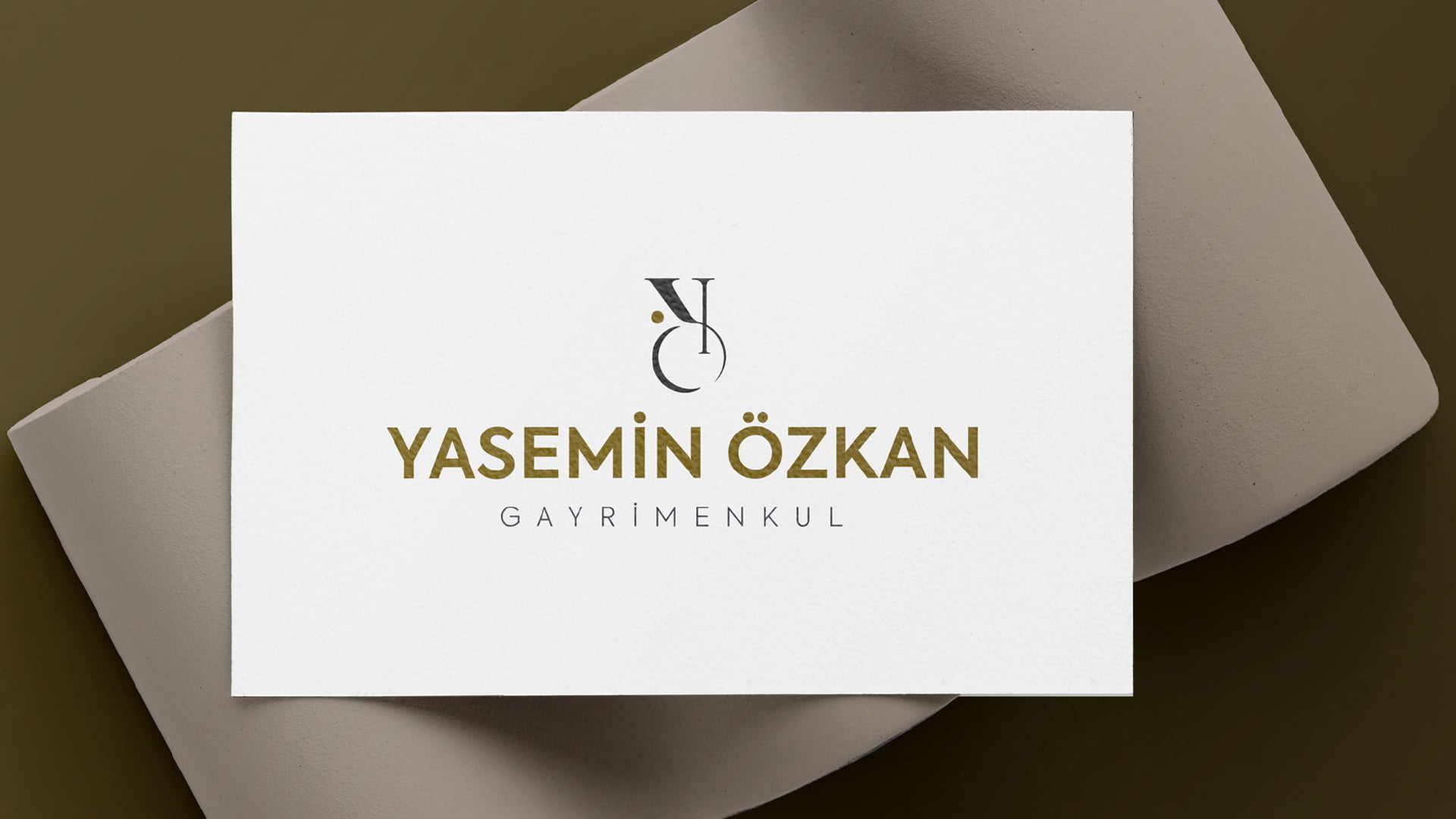 Yasemin Özkan Gayrimenkul Kurumsal Kimlik Tasarımı